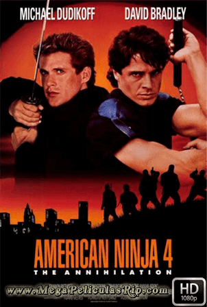 Ninja Americano 4 (1990) [Dual Audio]